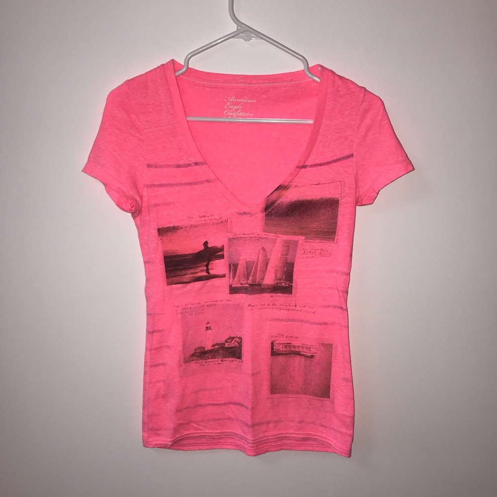 AEO BEACH GRAPHIC TEE